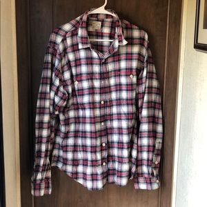 J crew flannel slim fit XL